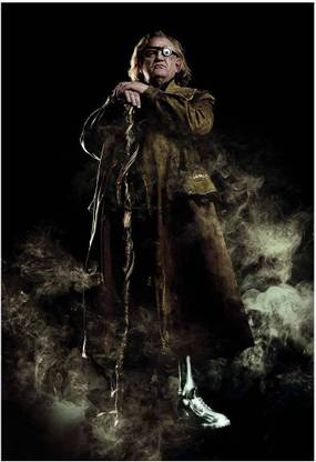 WB Official Licensed Harry Potter Mad Eye Moody Poster A4 Paper Print