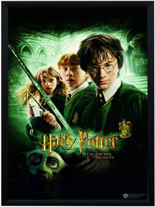 WB Official Licensed Harry Potter Chamber of Secrets Movie Poster A3+ 13 x 19 Frame Paper Print