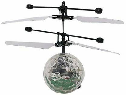 welkins Flying ball helicopter toy with led heliball and usb charging and hand control motion sensor