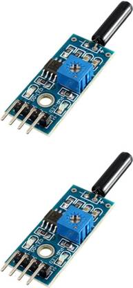 KitsGuru (Set of 2) Vibration switch sensor module Intelligent car accessories for Arduino Micro Controller Board Electronic Hobby Kit