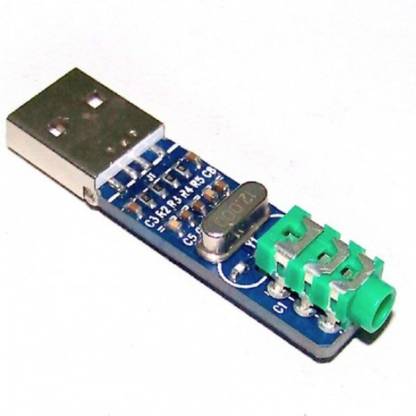 KitsGuru 5V USB Powered PCM2704 MINI USB Sound Card DAC decoder board for PC Computer Micro Controller Board Electronic Hobby Kit