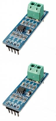 KitsGuru (Set of 2) MAX485 Module / RS- 485 Module / TTL to RS- 485 Converter Module Micro Controller Board Electronic Hobby Kit