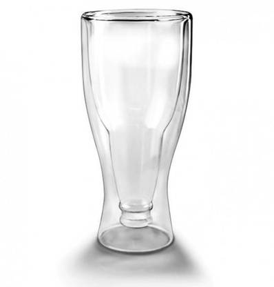 PackNBuy Upside Down Bottle Glass Beer Glass