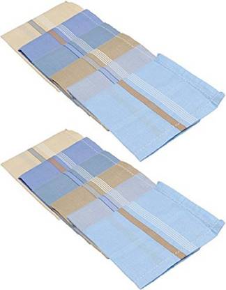 Mable Premium Striped Handkerchief For Men (multi-coloured) ["Multicolor"] Handkerchief
