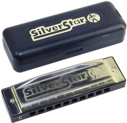 HOHNER Silver Star Harmonica key C