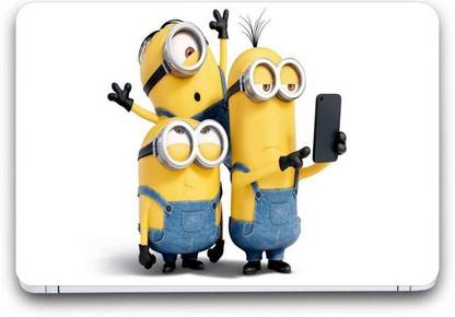 i-Birds Minion Wallpaper Exclusive Laptop Skin Sticker Decal Wallpaper (15 Inch x 10 Inch) 4129 Vinyl Laptop Decal 15.6 For Dell, Lenovo, HP, Apple, Asus High Quality HD Printed Vinyl Laptop Skin Compatible for 15.6 inch