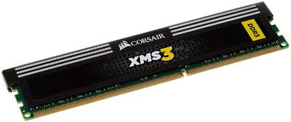 Corsair Dominator DDR3 4 GB (Single Channel) PC (CMX4GX3M1A1333C9 XMS3 4 GB 1333MHz PC3-10666 240-pin DDR3 Memory Kit for Core i3 i5 i7 - 1.5V)