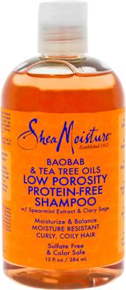 Shea Moisture Low Porosity Protein Free Shampoo 384 Ml