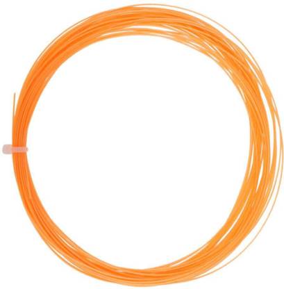 Quinergys Original Badminton String Super Duability & High Repulsion Nylon - Orange 0.7 Badminton String - 10 m