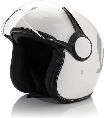 Vespa Colour Helmet - White Motorbike Helmet