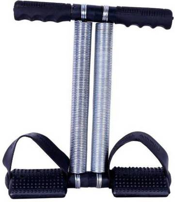 GJSHOP Double Spring Tummy Trimmer For Weight Loss (Black) Ab Exerciser