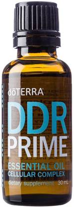 doTERRA DDR Prime Essential Oil Cellular Complex - Supports Healthy Cellular Integrity, Promotes Oxidative Stress Protection in Body and Cells - For Internal or Topical Use - 30 mL
