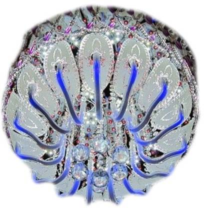 GALAXY Chandelier/Jhoomar, Led ceiling light (500mm/20 Inches)4181 with 2 remote control,Inbuilt Speakers, Pen drive & Bluetooth connectivity.. Chandelier Ceiling Lamp