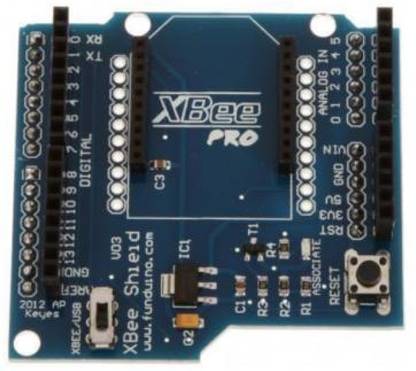 KitsGuru BLUETOOTH XBee SHIELD- V03 MODULE WIRELESS CONTROL For ARDUINO XBee BE0107 Electronic Components Electronic Hobby Kit