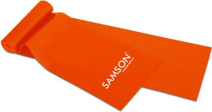 SAMSON Resistance band for exercise, rehabilitation and conditioning(orange) Resistance Band