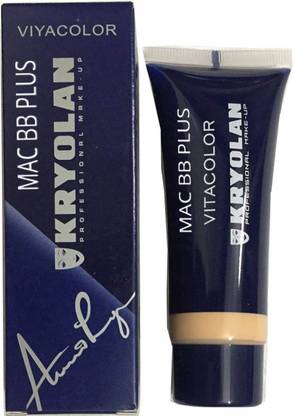 MAC BB PLUS PROFESSIONRL MRKE-UP KRYOLAN VITACOLOR LIQUID FOUNDATION FOR ALL SKIN (40 ML ) Foundation
