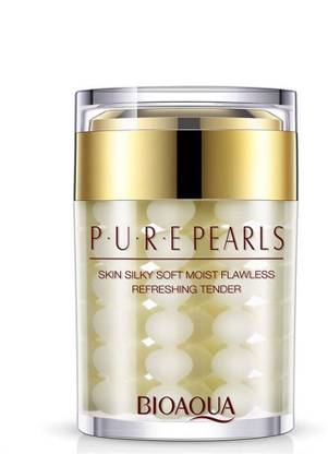 BIOAQUA Imported Pure Pearl Cream Skin Care Hyaluronic Acid Deep Moisturizing Anti Wrinkle Face Care Whitening Essence Cream Face Care day creams & moisturizers( Korean Beauty secrets) K-Beauty Skin care