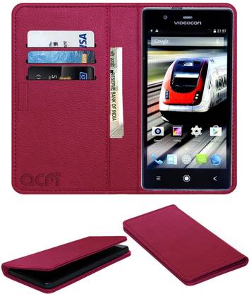 ACM Flip Cover for Videocon Octa Core Z55 Dash
