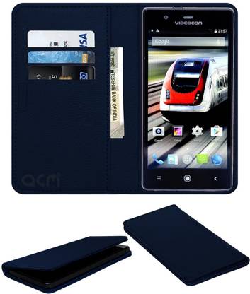ACM Flip Cover for Videocon Octa Core Z55 Dash