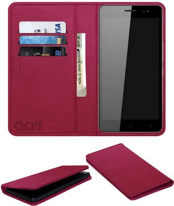 ACM Flip Cover for Micromax Canvas Juice Q461