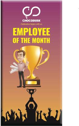 Chocodusk Employee Of The Month (Purple) Chocolate Bars