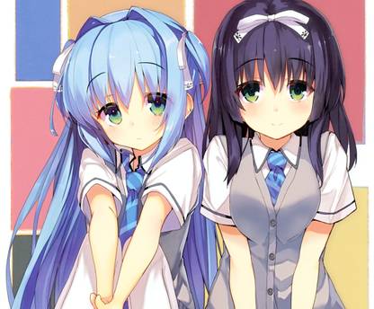 Athah Anime Kurano-kunchi no Futago Jijou Kurano Ema Kurano Yae 13*19 inches Wall Poster Matte Finish Paper Print