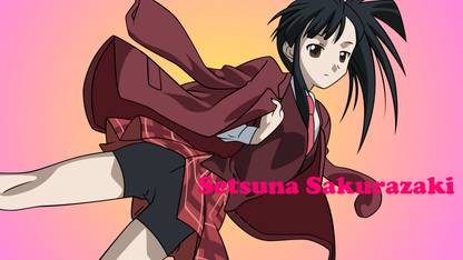 Athah Anime Negima! Setsuna Sakurazaki 13*19 inches Wall Poster Matte Finish Paper Print