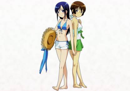 Athah Anime Oreimo Manami Tamura Ayase Aragaki 13*19 inches Wall Poster Matte Finish Paper Print