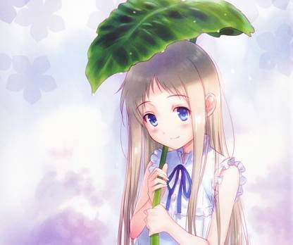 Athah Anime Anohana Meiko Honma 13*19 inches Wall Poster Matte Finish Paper Print