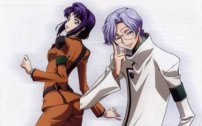 Athah Anime Code Geass Nina Einstein Lloyd Asplund 13*19 inches Wall Poster Matte Finish Paper Print