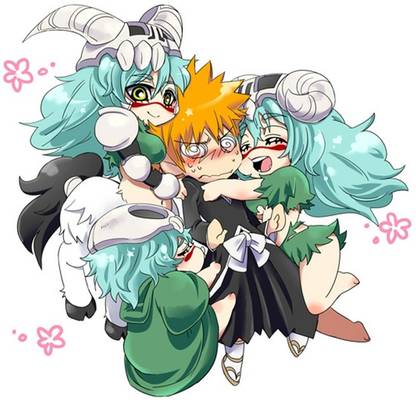 Athah Anime Bleach Orihime Inoue Nelliel Tu Odelschwanck Nel Tu 13*19 inches Wall Poster Matte Finish Paper Print