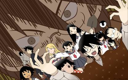 Athah Anime Sayonara, Zetsubou-Sensei Nozomu Itoshiki Meru Otonashi Abiru Kobushi Chiri Kitsu Matoi Tsunetsuki Jun Kudo Kafuka Fuura Kaere Kimura Kiri Komori Kagerou Usui Tarou Sekiutsu 13*19 inches Wall Poster Matte Finish Paper Print
