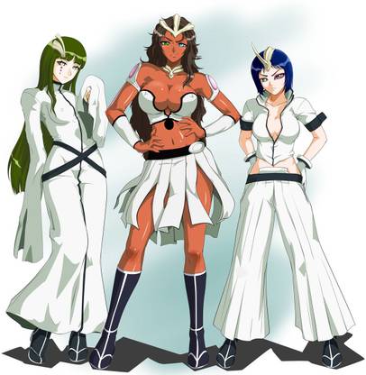 Athah Anime Bleach Emilou Apacci Franceska Mila Rose Cyan Sung-Sun 13*19 inches Wall Poster Matte Finish Paper Print