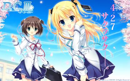 Athah Anime Da Capo 3 Ricca Morizono Himeno Katsuragi 13*19 inches Wall Poster Matte Finish Paper Print