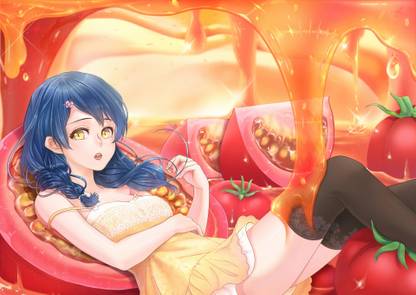 Athah Anime Food Wars: Shokugeki no Soma Megumi Tadokoro 13*19 inches Wall Poster Matte Finish Paper Print