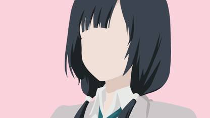 Athah Anime Shirobako Ema Yasuhara Minimalist 13*19 inches Wall Poster Matte Finish Paper Print