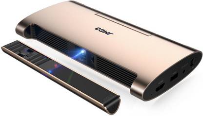 JMGO M6 Android 7.0 200 ANSI Lumens Support 4K 1080P Decode Laser Pen, HDMI, WiFi, USB, Bluetooth (200 lm / Wireless / Remote Controller) Portable Projector