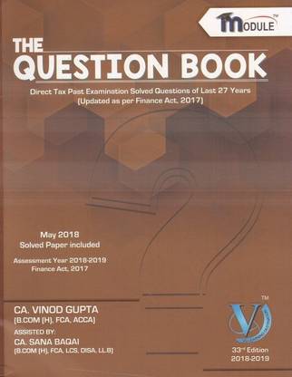 VG's The Question Book For CA Final