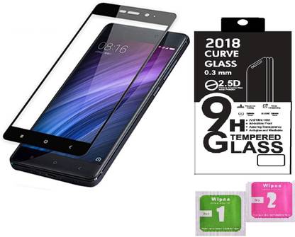 CASEJUNCTION Tempered Glass Guard for Mi Redmi 4