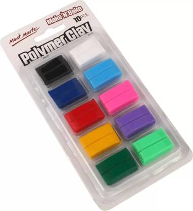 KRAFTMASTERS lymer Clay 10 Pcs Art Clay