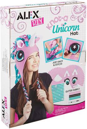 ALEX Knot-A Unicorn Hat Craft Kit â¦