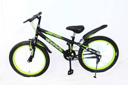ATLAS Mettle Sports Bike For Kids Of Age 5-8Yrs Matt Black&Green 20 T (inch) Recreation Cycle