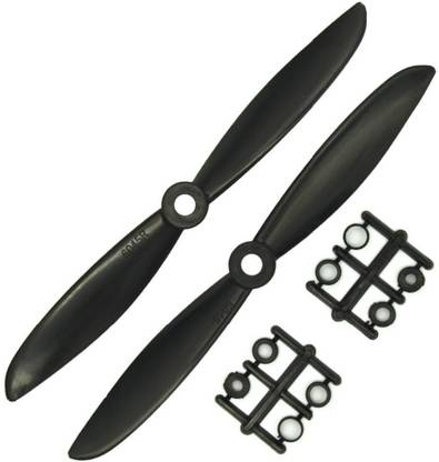 KitsGuru (2 Pairs) 6045 Propellers CW/CCW for Quadcopter Q330 QAV250 FPV Multirotor (OR) Electronic Components Electronic Hobby Kit