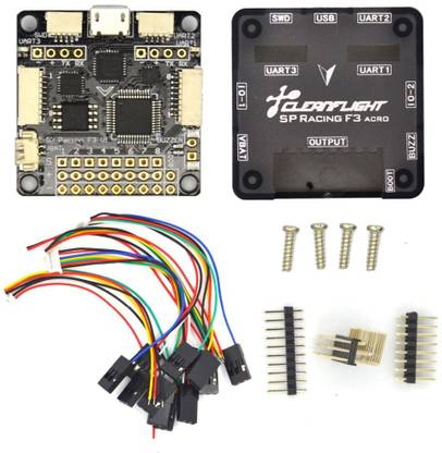 KitsGuru F01A SP Pro Racing F3 Flight Controller Board Cleaflight 6DOF Brano Compass 250 Electronic Components Electronic Hobby Kit