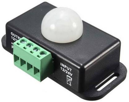 KitsGuru Automatic DC 12V-24V 8A Infrared PIR Motion Sensor Switch For LED light Stylish Security Circuit and Motion Detector Electronic Hobby Kit