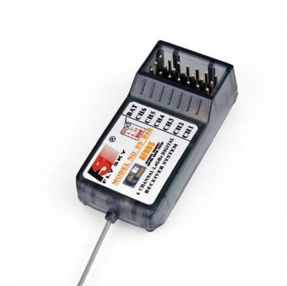 KitsGuru FlySky FS-R6B FS R6B 2.4G 6CH 5V Receiver For RC Transmitter CT6B 9CH TH9X TH9B Electronic Components Electronic Hobby Kit