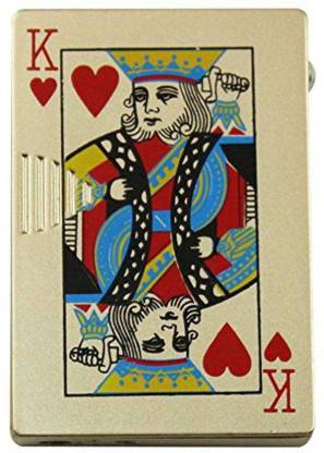 Bismaadh CARD STEEL GAS LIGHTER/BADSHAH CARD SHAPE LIGHTER/ BADSHAH LIGHTER Pocket Lighter