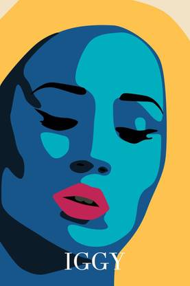 Iggy Azalea Pop Art | Wall Art Poster Fine Art Print