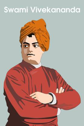 Swami Vivekananda Standing | Wall Art Poster Fine Art Print