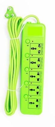 Vksolutions Power Extension Cord 5 Sockets, 5M Wire, Spike Auto Off on Overload 5  Socket Extension Boards
